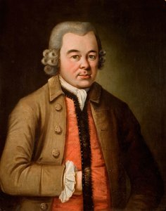 Porträtt av Christopher Fuller d.1786, 1750-1780. av James Coleman