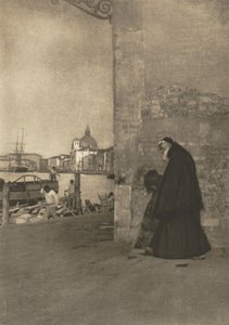 Kameraarbete: A Franciscan, Venedig, 1904.