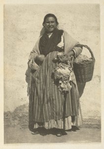 Kameraarbete: A Gypsy - Granada, 1914.