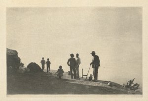 Kameraarbete: Grupp på en kulleväg - Granada, 1914.