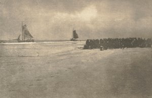 Kameraarbete: On a Dutch Shore, 1904.