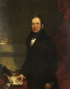 Porträtt av William Fripp Esq., D.L., J.P. (olja på duk)