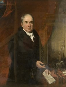 Porträtt av pastor Thomas Roberts, ca 1835 (olja på duk)