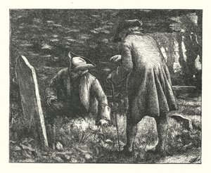 Elegi skriven på en lantlig kyrkogård av James Dawson Watson
