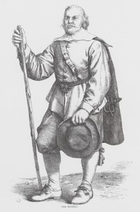 Gammal hederlig (gravyr) av James Dawson Watson