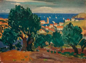 Oliver i Collioure, 1911