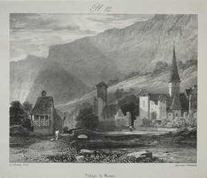 En serie ämnen från den sena R. P. Boningtons verk: A Study from Nature..., 1829. av James Duffield Harding