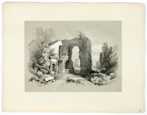 Aliscamps, W. Arles, från Picturesque Selections av James Duffield Harding