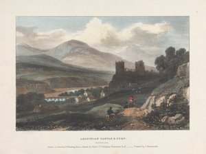 Ardfinian Castle och Fort Tipperary av James Duffield Harding