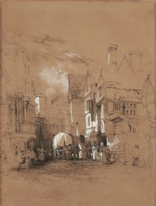 Bank Street, Maidstone av James Duffield Harding