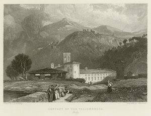 Klostret i Vallombrosa av James Duffield Harding