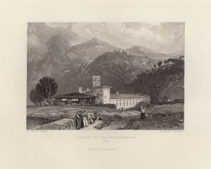 Klostret i Vallombrosa av James Duffield Harding