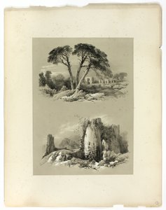 Frejus och Pennard Castle, från Picturesque Selections