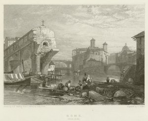 Rom, Ponte Rotti av James Duffield Harding
