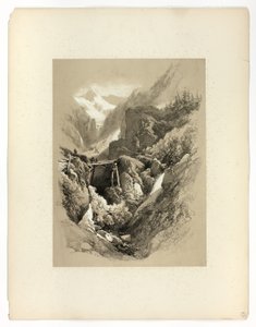 Saint Gothard, W. Wasen, från Picturesque Selections av James Duffield Harding