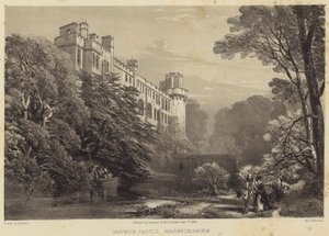Warwick Castle, Warwickshire av James Duffield Harding