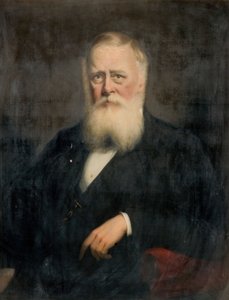 Porträtt av Thomas Phillips, 1876. av James Edgell Collins