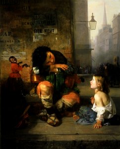 The Savoyard Boy i London, 1865. av James Edward Freeman