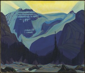 Tidig morgon, Klippiga bergen, 1926