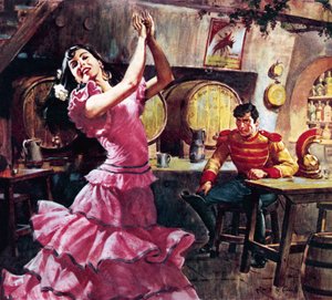 Carmen och Don Jose av James Edwin McConnell