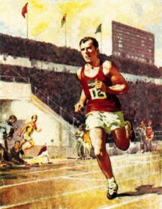 Springa ett maraton i de olympiska spelen av James Edwin McConnell