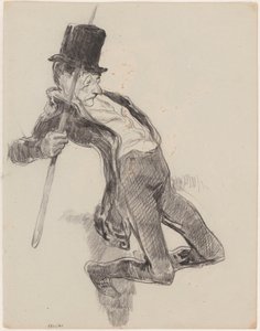 Efter Daumier: Fiske av James Ensor