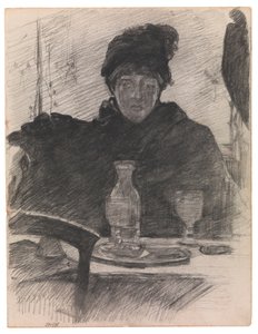 Efter Manet: Absintdrickaren av James Ensor