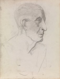 Antikt huvud av James Ensor