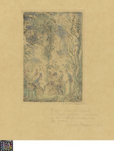 Der Liebesgarten av James Ensor
