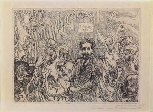 Demoner som retar mig av James Ensor