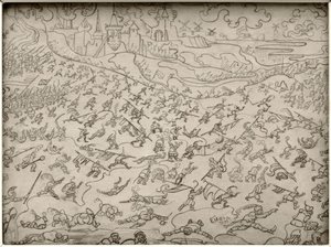 De laglösa legosoldaterna av James Sidney Ensor