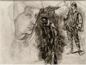 Don Quixote av James Ensor