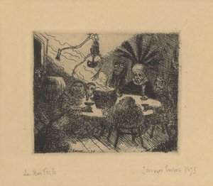 King Pest av James Ensor