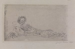 Mitt porträtt 1960 av James Ensor