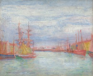 Ostendes hamn av James Ensor