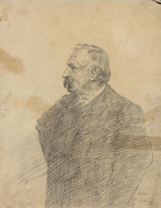Porträtt av Ernest Rousseau av James Ensor