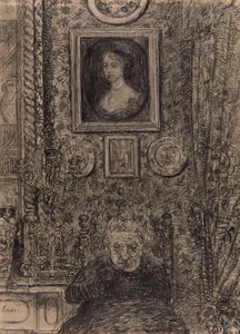 Porträtt av min moster av James Ensor