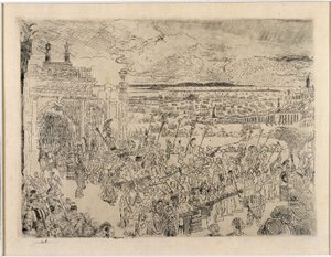 Romerskt triumftåg av James Ensor