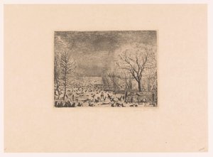 skridskoåkare Les patineurs av James Ensor