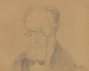 Självporträtt av James Ensor