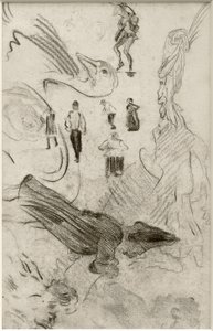 Silhuetter och groteska figurer av James Sidney Ensor