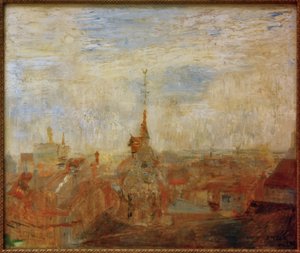Dina tak i Oostende av James Sidney Ensor