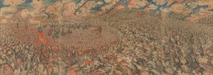 Kyrassiärerna vid Waterloo av James Ensor