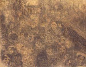 The Lively and the Radiant: The Entry of Christ in Jerusalem (conte) av James Ensor