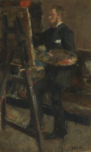 Målaren Alfred William Finch av James Ensor