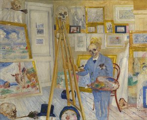 Skelettmålaren, 1896.