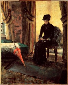 Den dystra damen av James Ensor