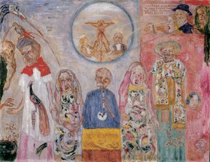 The Vile Vivisectors, c.1930 (olja på duk) av James Ensor