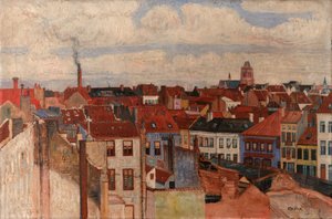 Taken i Oostende av James Ensor