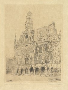 Rådhuset i Oudenaarde av James Ensor